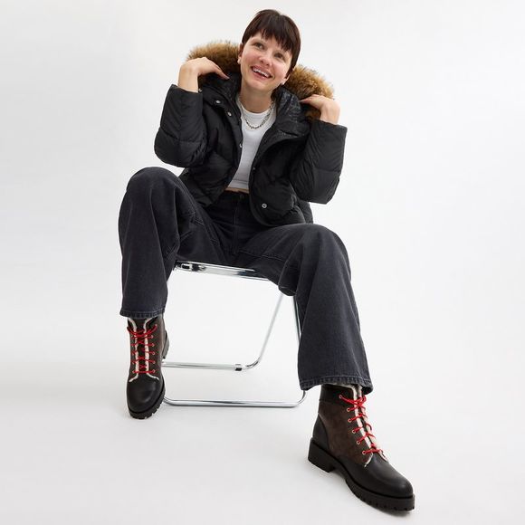 NWT Coach Outlet Lorraine Bootie In Signature Canvas - Picture 5 of 6